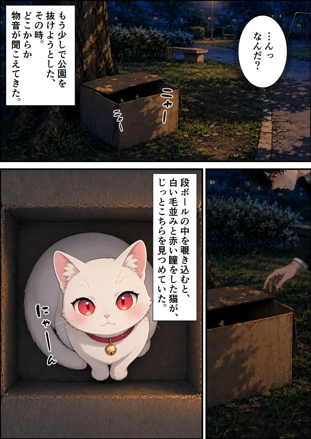 拾われた猫はご主人様に恩返しがしたい【棒消し修正版】-サンプル画像2