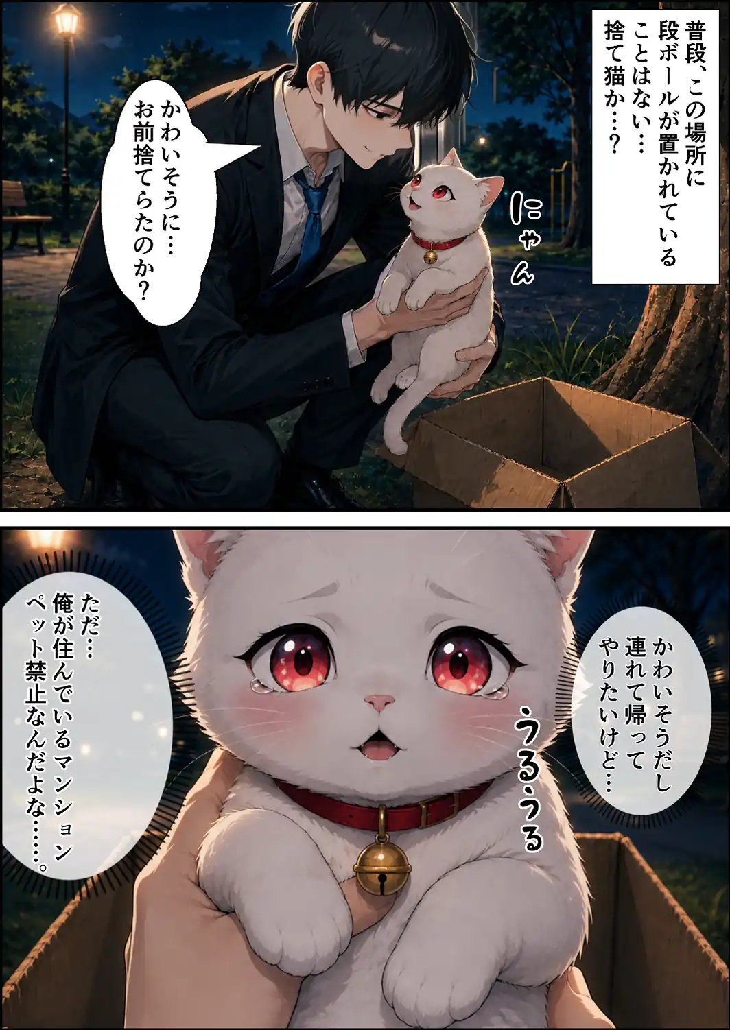 拾われた猫はご主人様に恩返しがしたい【棒消し修正版】-サンプル画像3