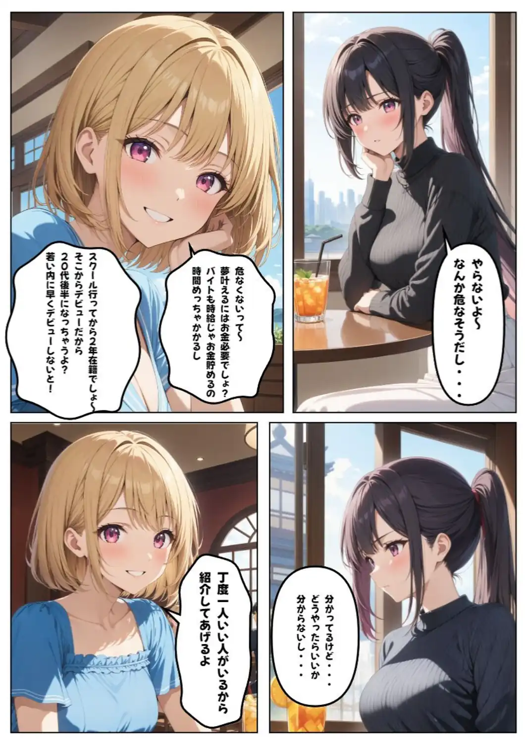 大切な彼氏がいるのに…〜女子大生NTR〜【白抜き修正版】-サンプル画像10