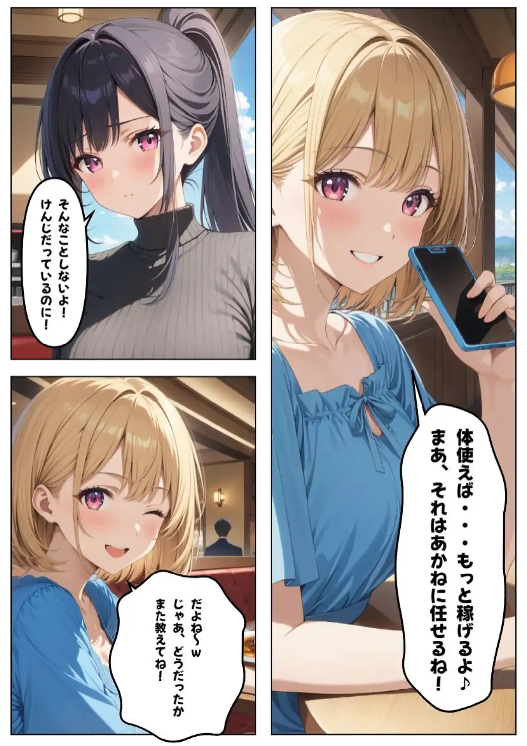 大切な彼氏がいるのに…〜女子大生NTR〜【白抜き修正版】-サンプル画像12