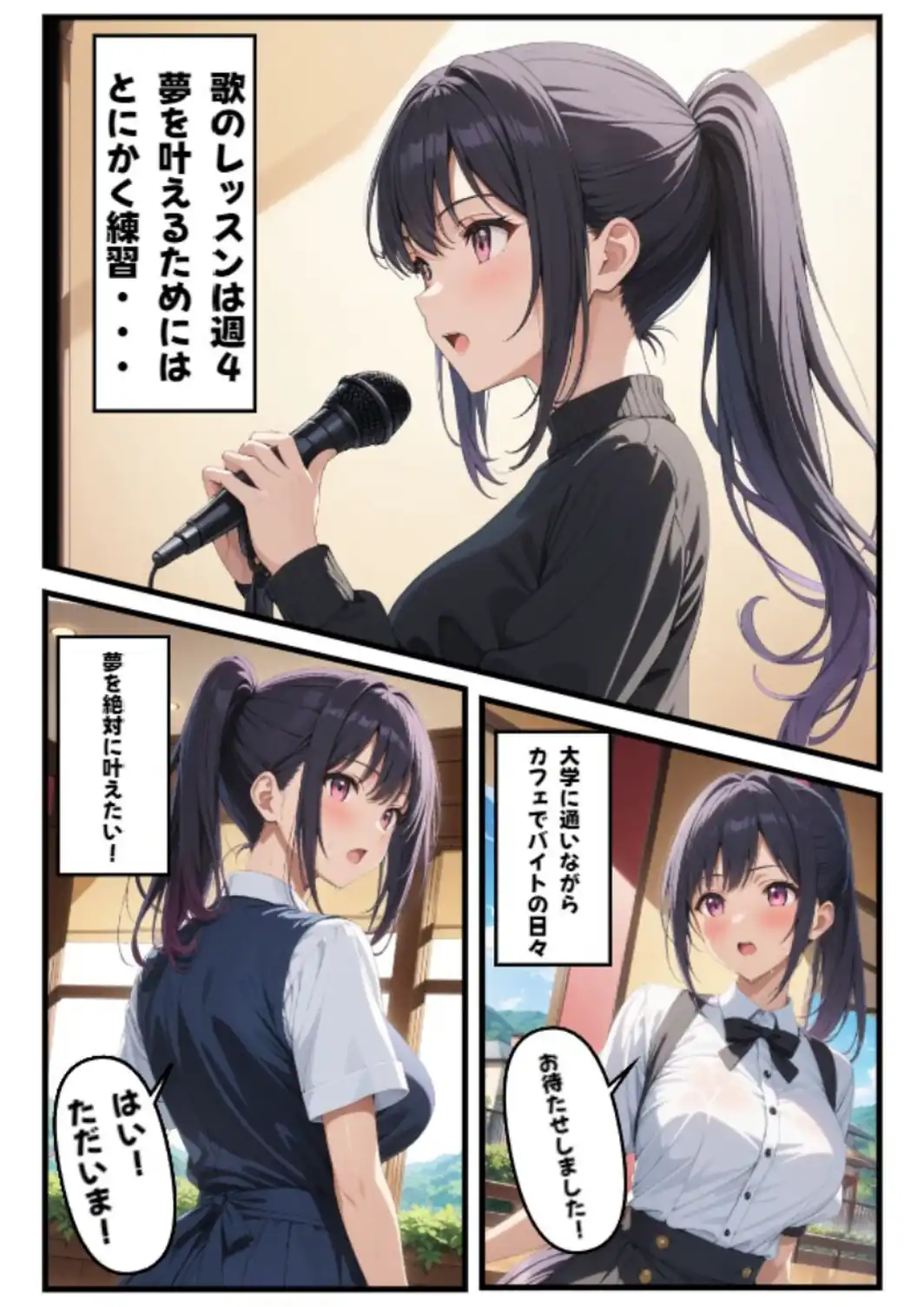 大切な彼氏がいるのに…〜女子大生NTR〜【白抜き修正版】-サンプル画像3