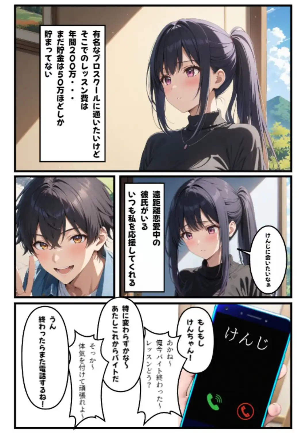 大切な彼氏がいるのに…〜女子大生NTR〜【白抜き修正版】-サンプル画像4