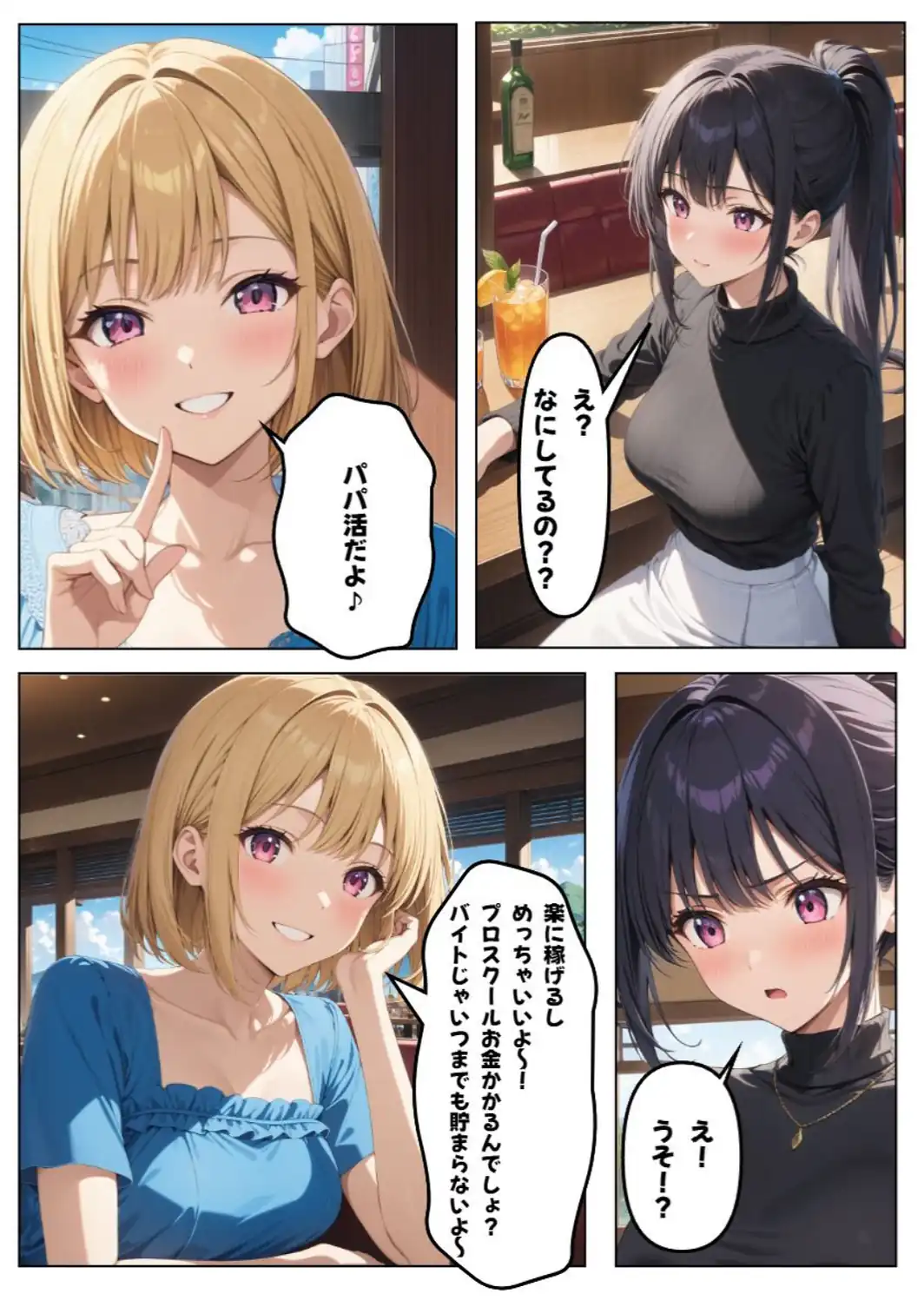 大切な彼氏がいるのに…〜女子大生NTR〜【白抜き修正版】-サンプル画像8