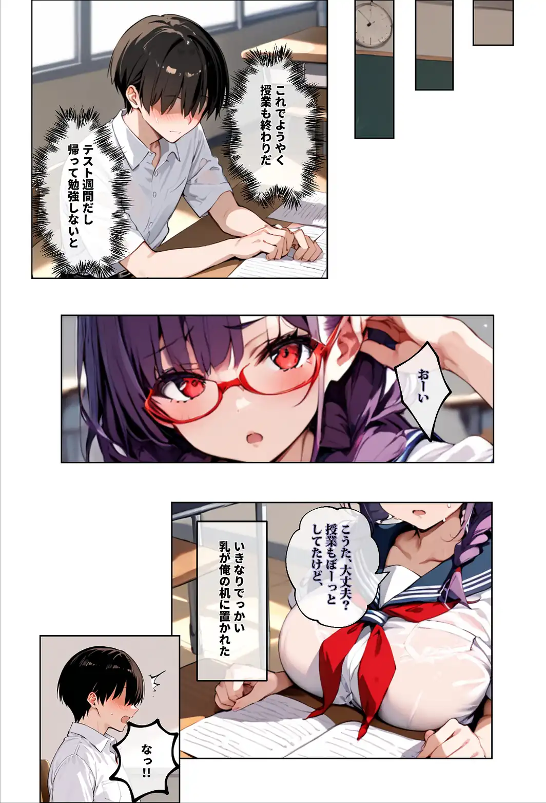 ずっと好きだった女の子に彼氏がいたので、女友達にマ〇コを貸してもらった件【白抜き修正版】-サンプル画像11