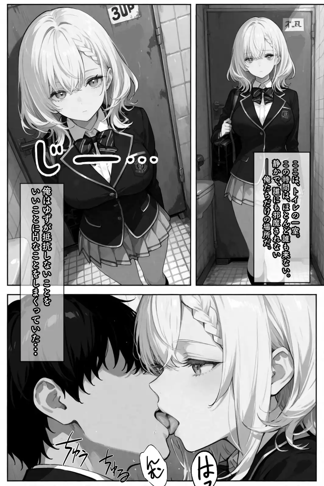無口な彼女は、オナホみたいに従順で。【白抜き修正版】-サンプル画像4