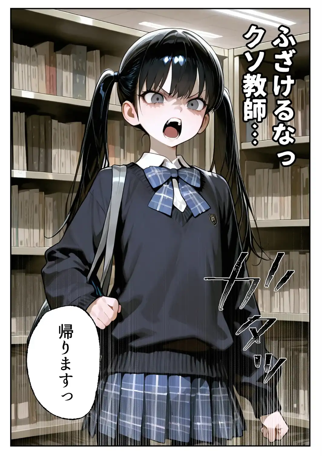 進路と引き換えに1年間中年の担任教師に私がされたこと〜お巡りさん…早くコイツを○捕して？〜【白抜き修正版】-サンプル画像13