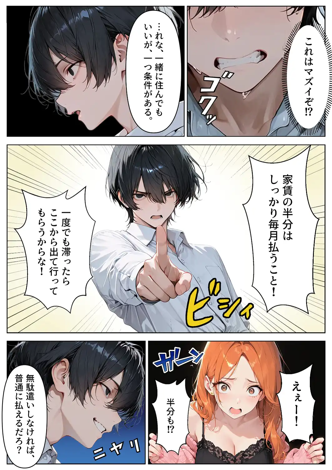 OLギャルになった妹を家賃代わりに中出しする話【モザイク版】-サンプル画像10