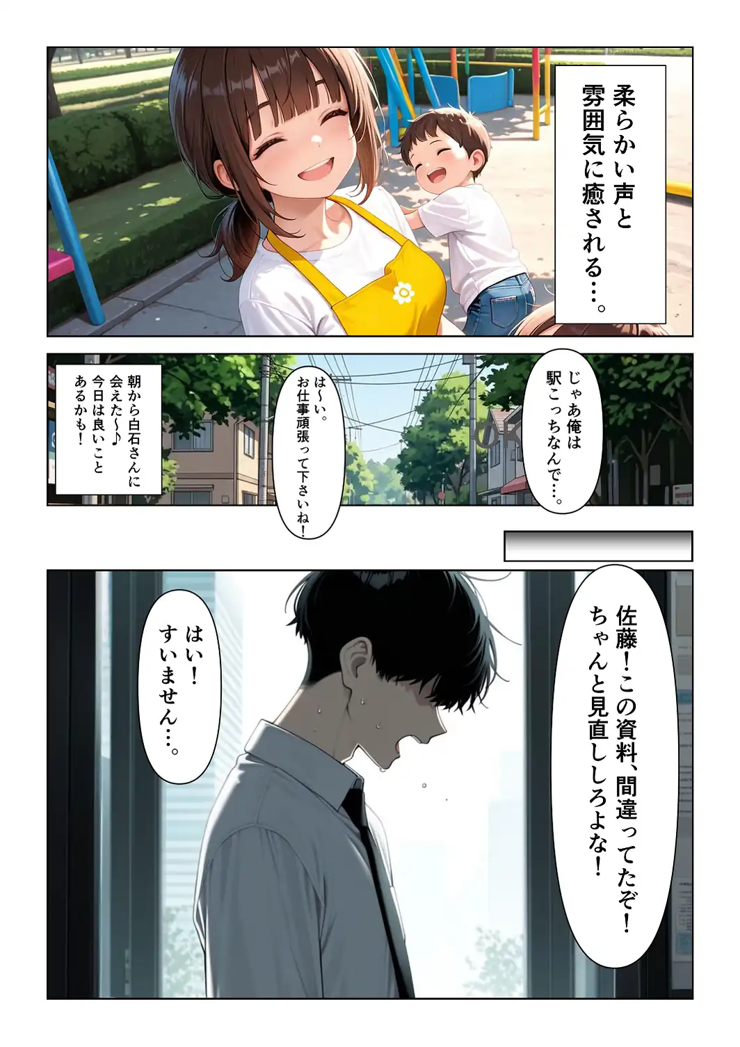 おとなりの保育士お姉さんの生きゅうりオナニーを見て、中出しセックスしまくった話【モザイク版】-サンプル画像4