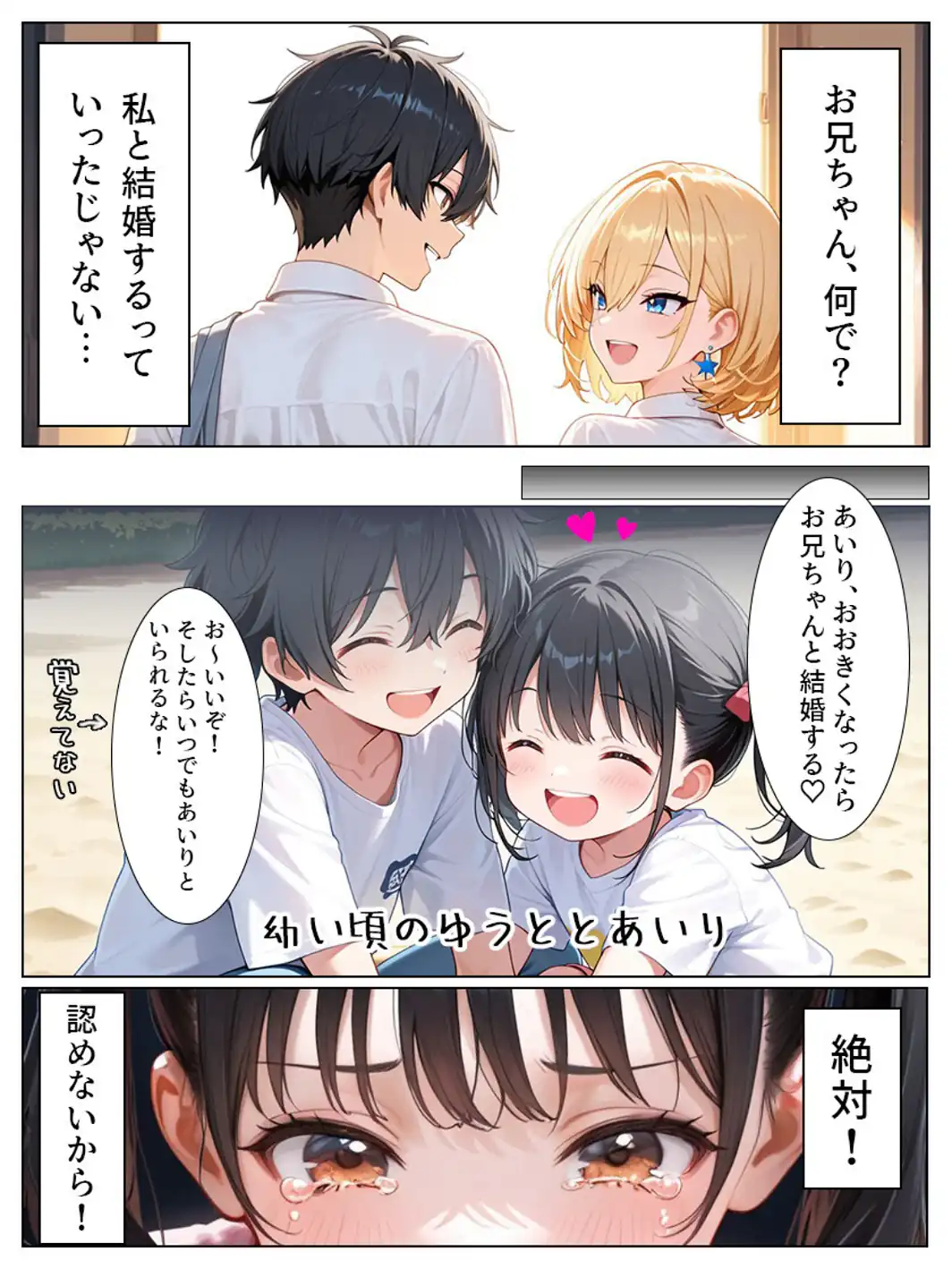 巨乳ギャル彼女とちっぱい妹と中出しセックス【モザイク版】-サンプル画像8