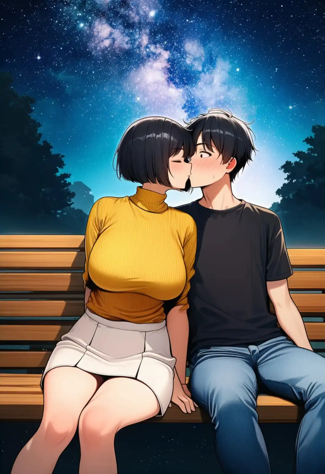 奇跡は2度起こる〜人妻と星降る夜に〜【棒消し修正版】-サンプル画像11