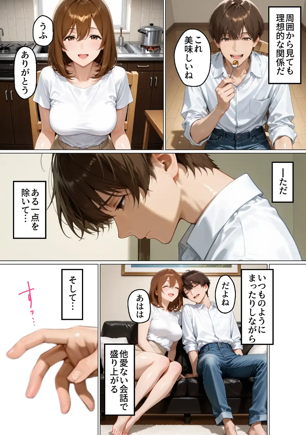性不感症の妻を治療してもらったらド淫乱になってしまった【白抜き修正版】-サンプル画像3