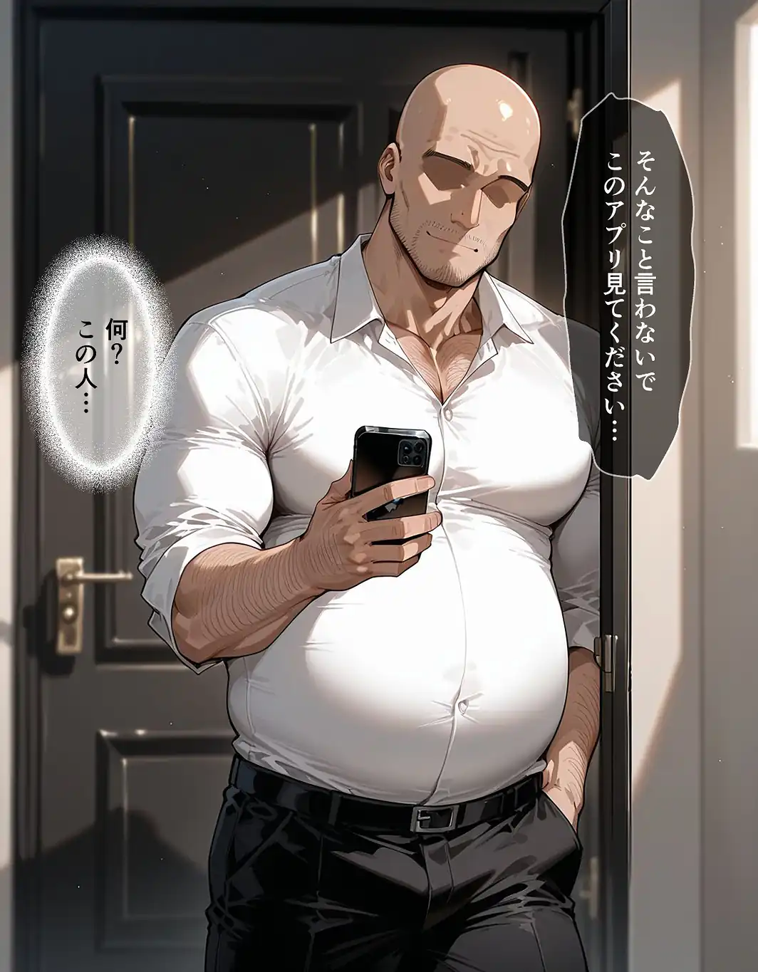 催●アプリで人妻を調教したら娘も巻き込んで親子丼になった話〜キャリア妻・玲子編〜【白抜き修正版】-サンプル画像7