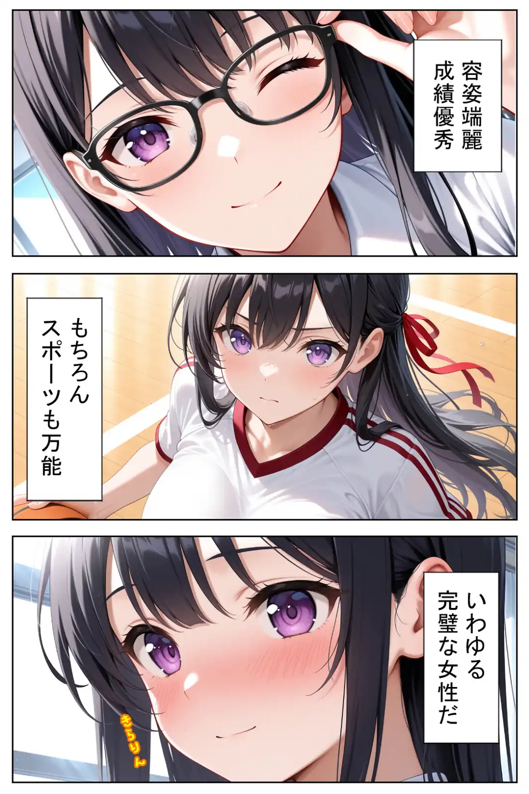 清楚な女を脅したら依存されて勝手に壊れた話【白抜き修正版】-サンプル画像2