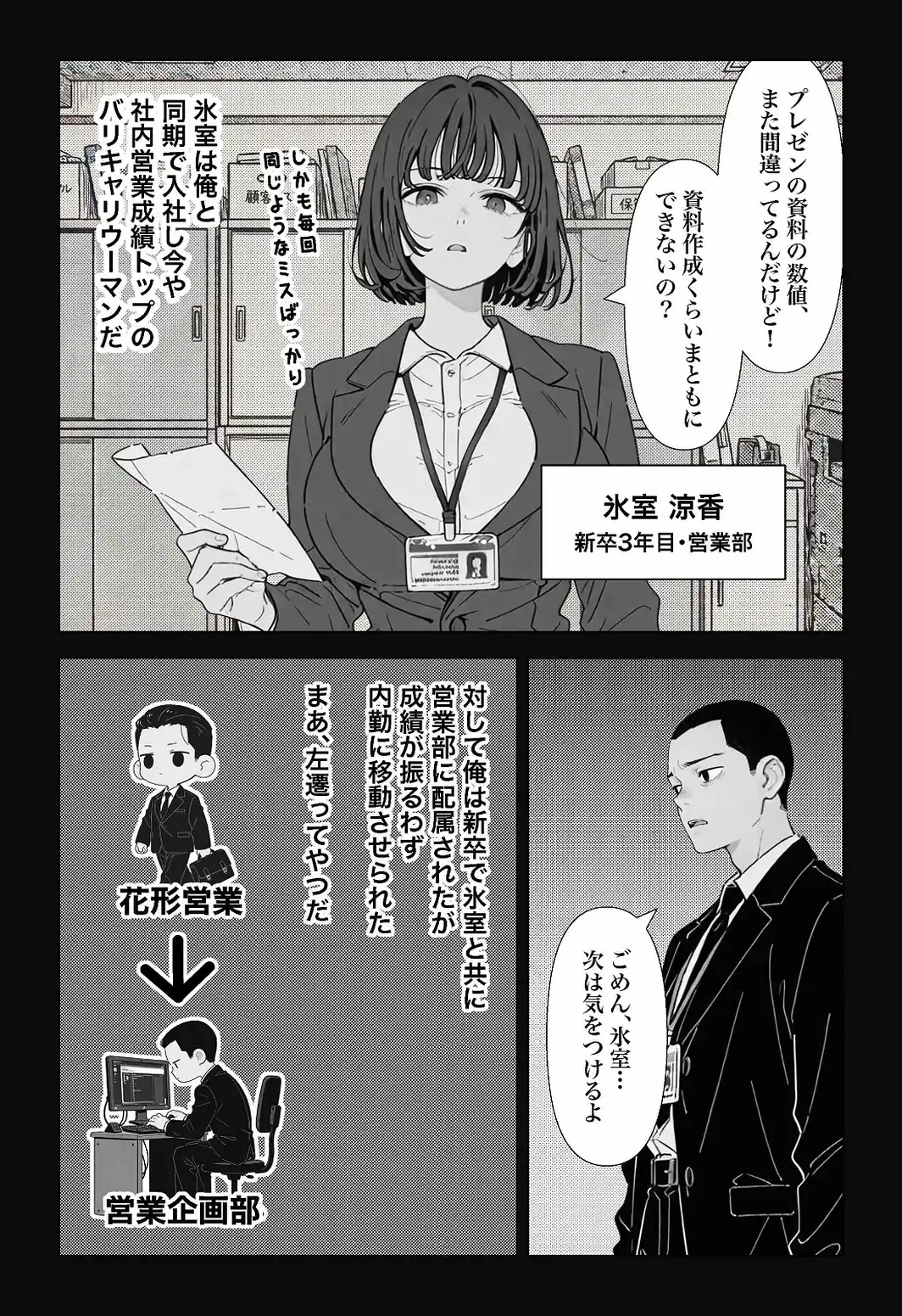 ○○しないと出れない部屋でパワハラ同期とアルハラ上司を性奴○にした物語【白抜き修正版】-サンプル画像3