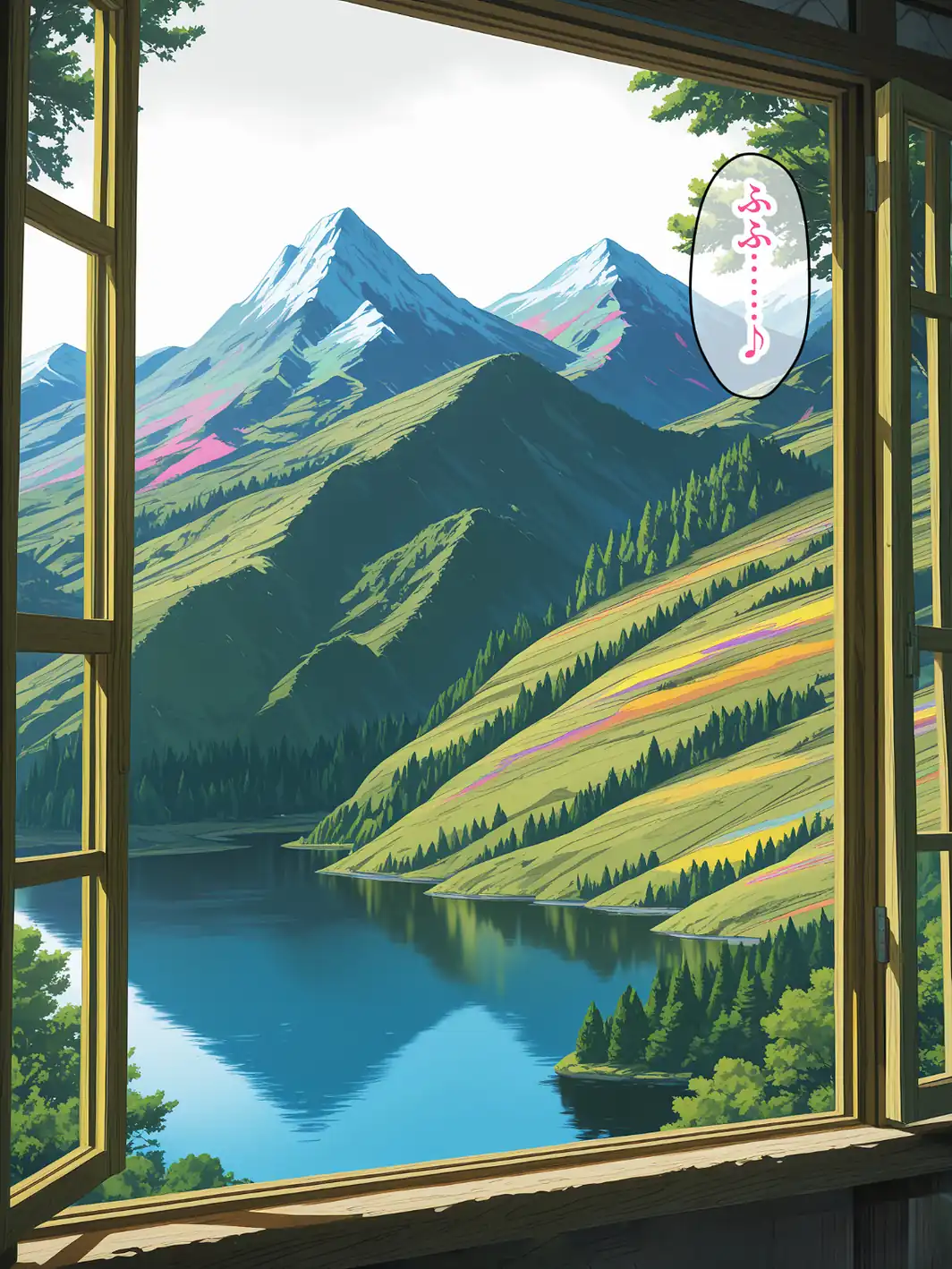妻の代わりに義母と旅行 義母と秘密の一夜 夜●いから始まる禁断の関係【モザイク版】-サンプル画像8