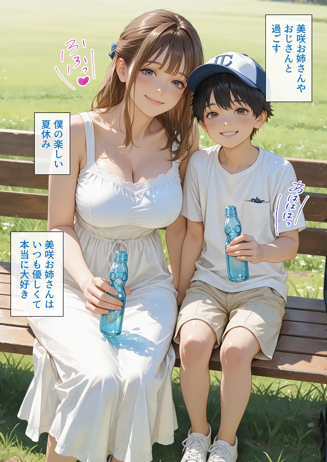 僕の初恋が崩壊した衝撃の夏休み お姉さんの絶頂セックスを覗いてしまった僕【モザイク版】-サンプル画像12