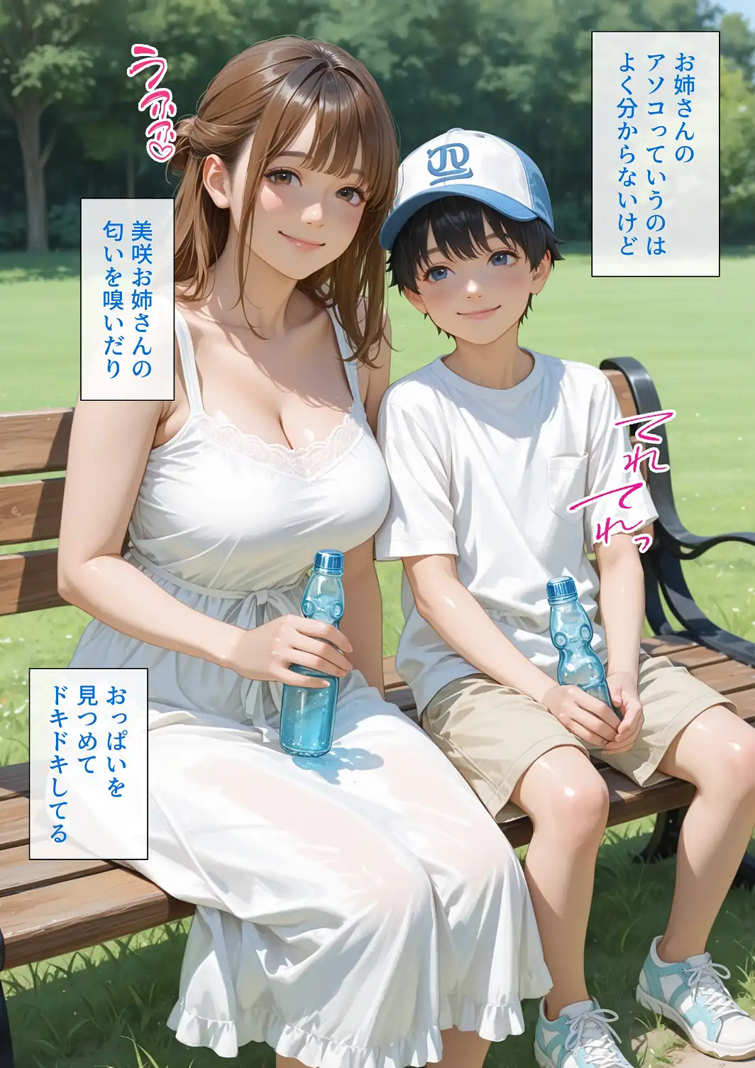 僕の初恋が崩壊した衝撃の夏休み お姉さんの絶頂セックスを覗いてしまった僕【モザイク版】-サンプル画像13