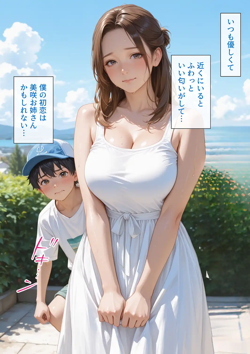 僕の初恋が崩壊した衝撃の夏休み お姉さんの絶頂セックスを覗いてしまった僕【モザイク版】-サンプル画像2