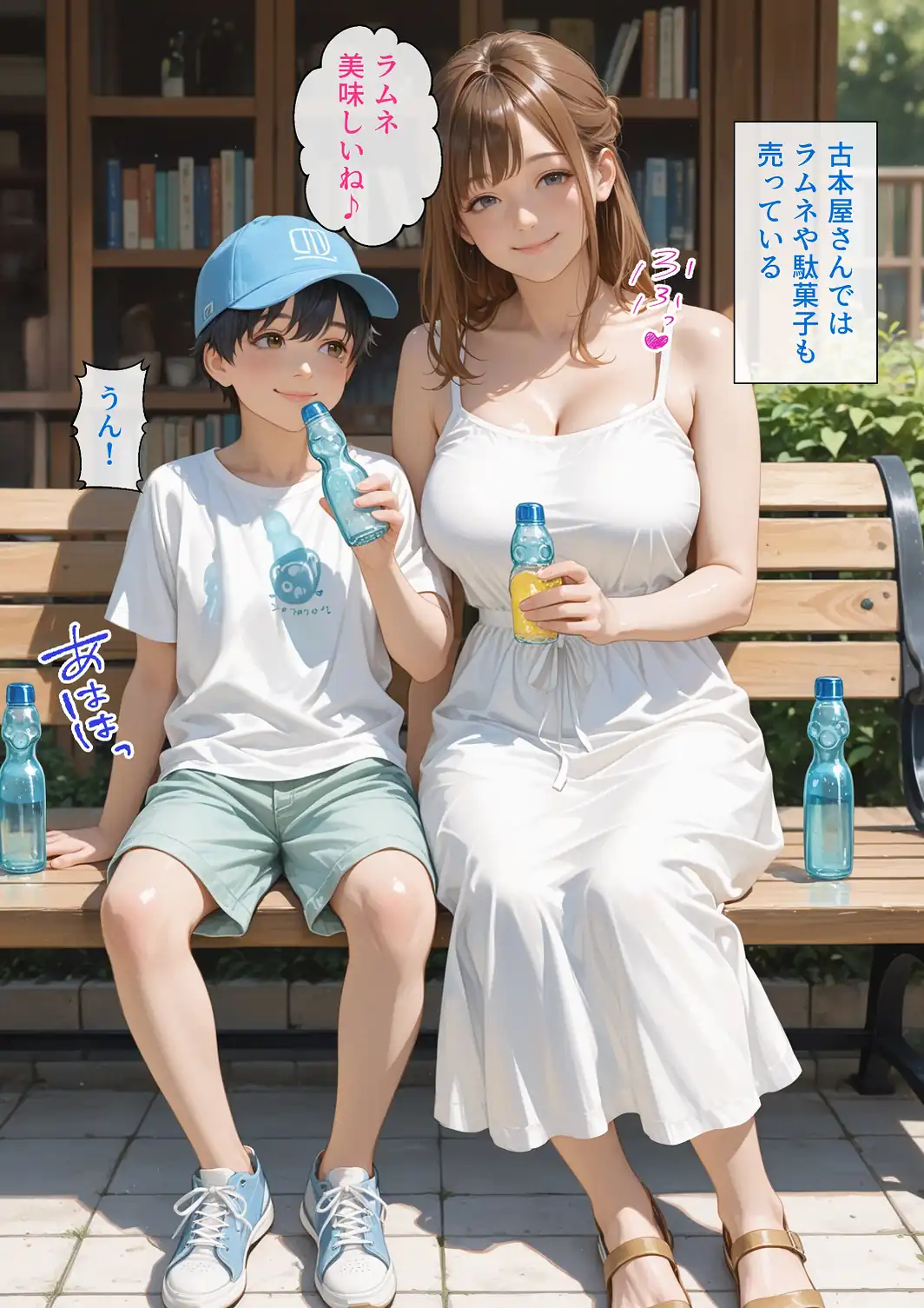 僕の初恋が崩壊した衝撃の夏休み お姉さんの絶頂セックスを覗いてしまった僕【モザイク版】-サンプル画像4