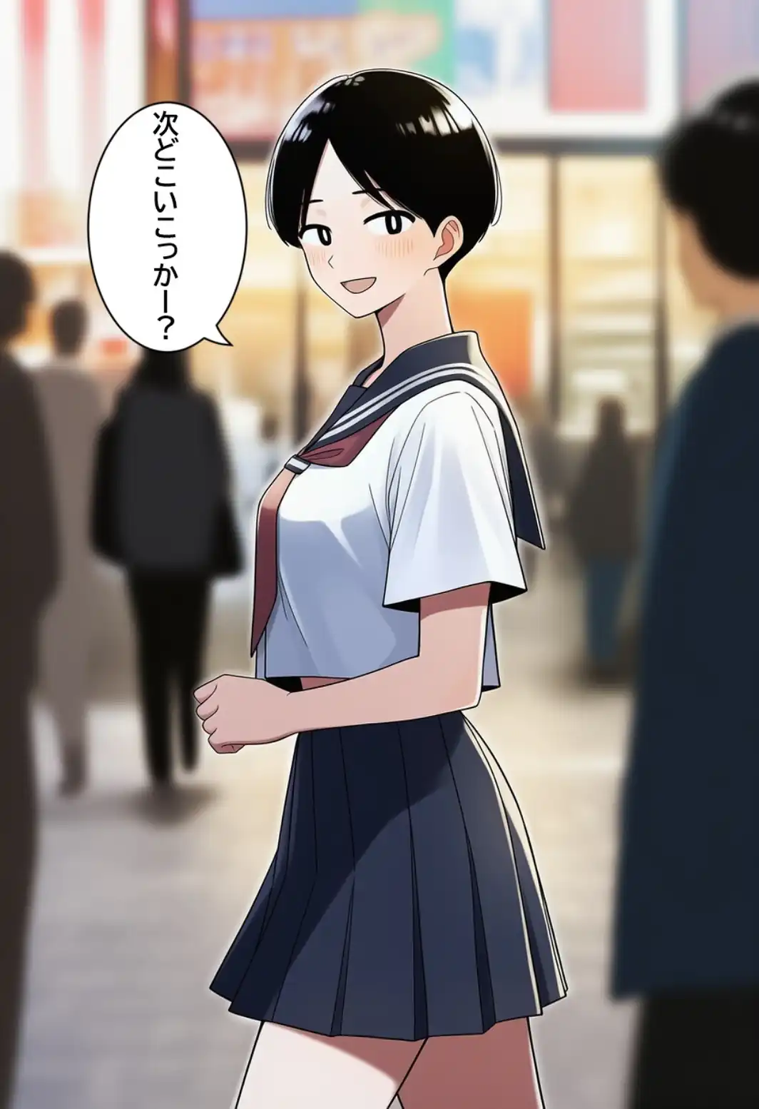 バレー部のボクっ娘ボーイッシュ娘に無責任中出ししまくって孕ませるまで。【モザイク版】-サンプル画像13