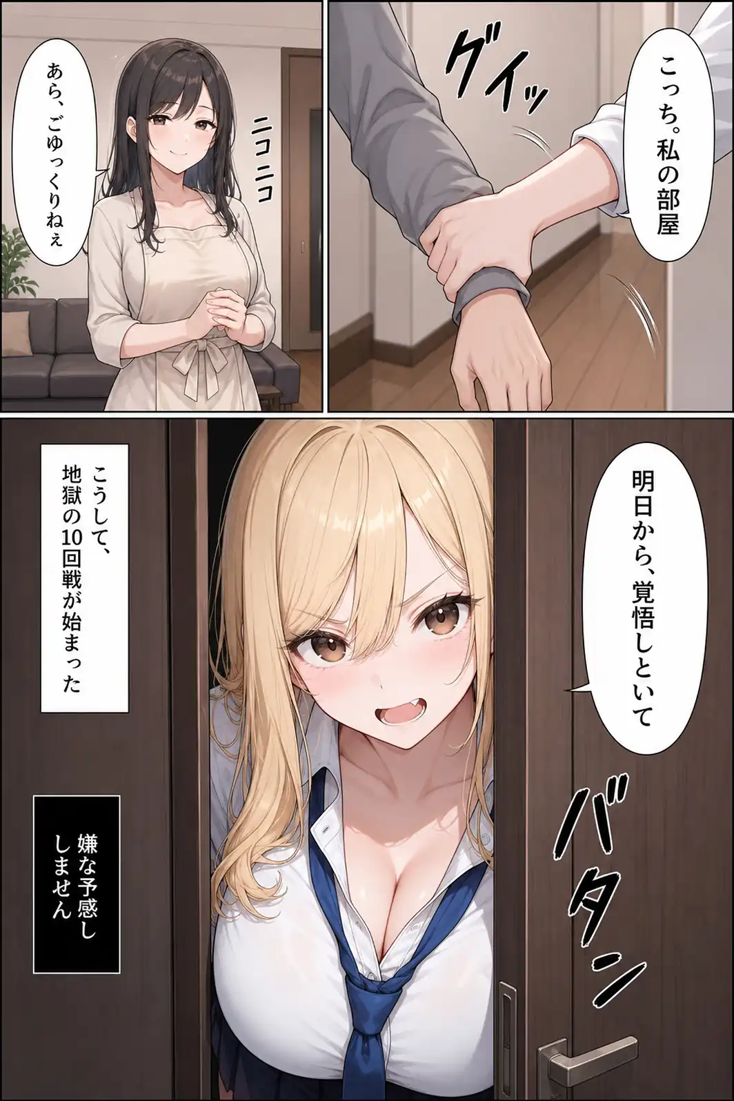 彼女の妹に風俗通いがバレて、お仕置き搾精10回戦【モザイク版】-サンプル画像15