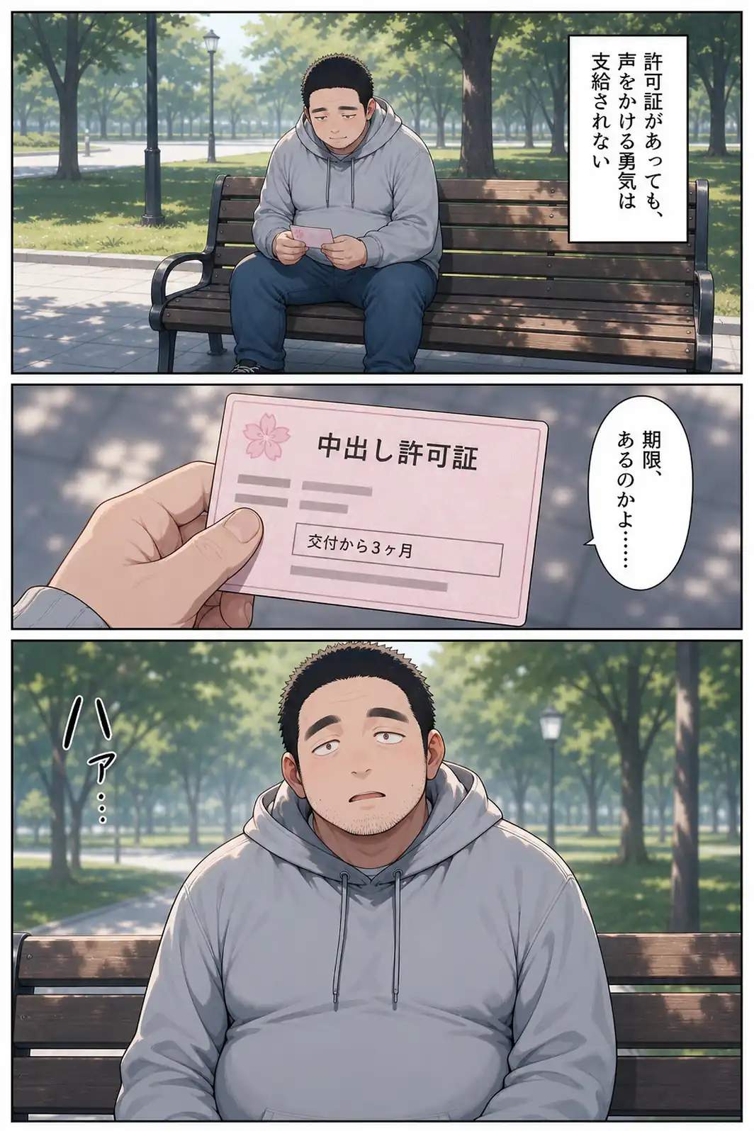 中出し許可証、交付されました【モザイク版】-サンプル画像14