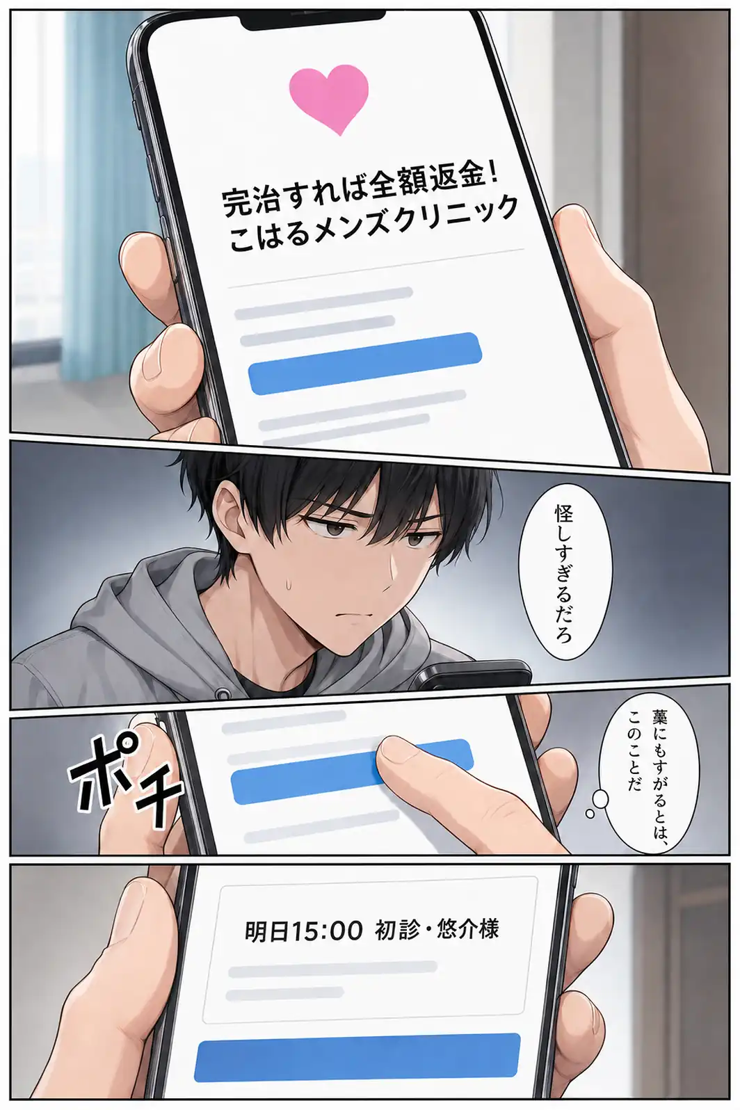 早漏改善クリニック〜暴発1回3万円、完治すれば全額返金〜【モザイク版】-サンプル画像6