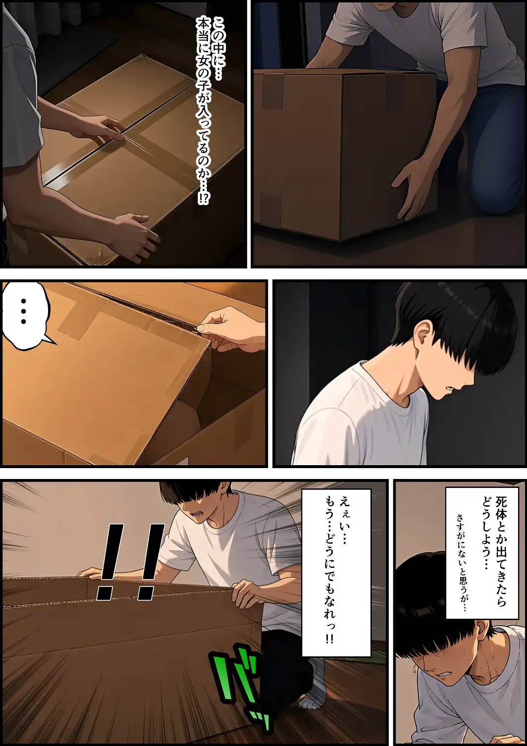 寝たままデリ 〜コミュ障が置き配された女の子で童貞卒業するようです〜【モザイク版】-サンプル画像11