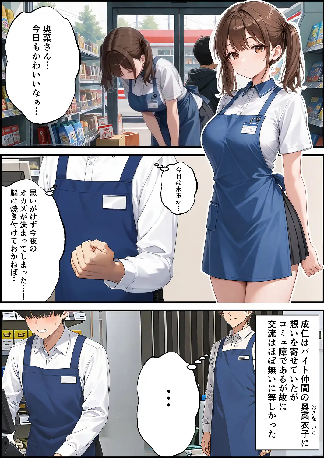 寝たままデリ 〜コミュ障が置き配された女の子で童貞卒業するようです〜【モザイク版】-サンプル画像3