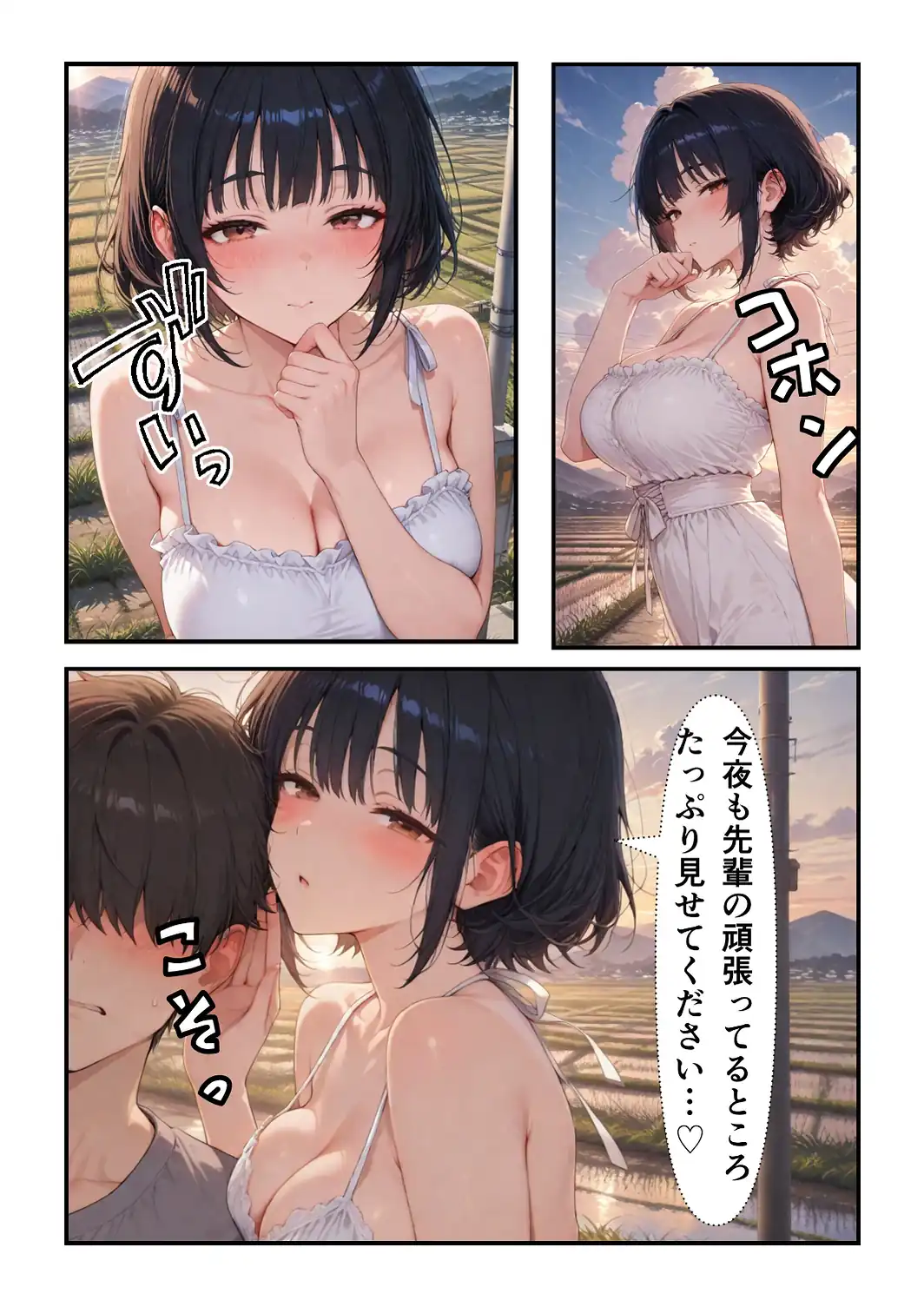俺だけの事が大大大好きなクーデレ後輩ー幸せな日々編ー【白抜き修正版】-サンプル画像8