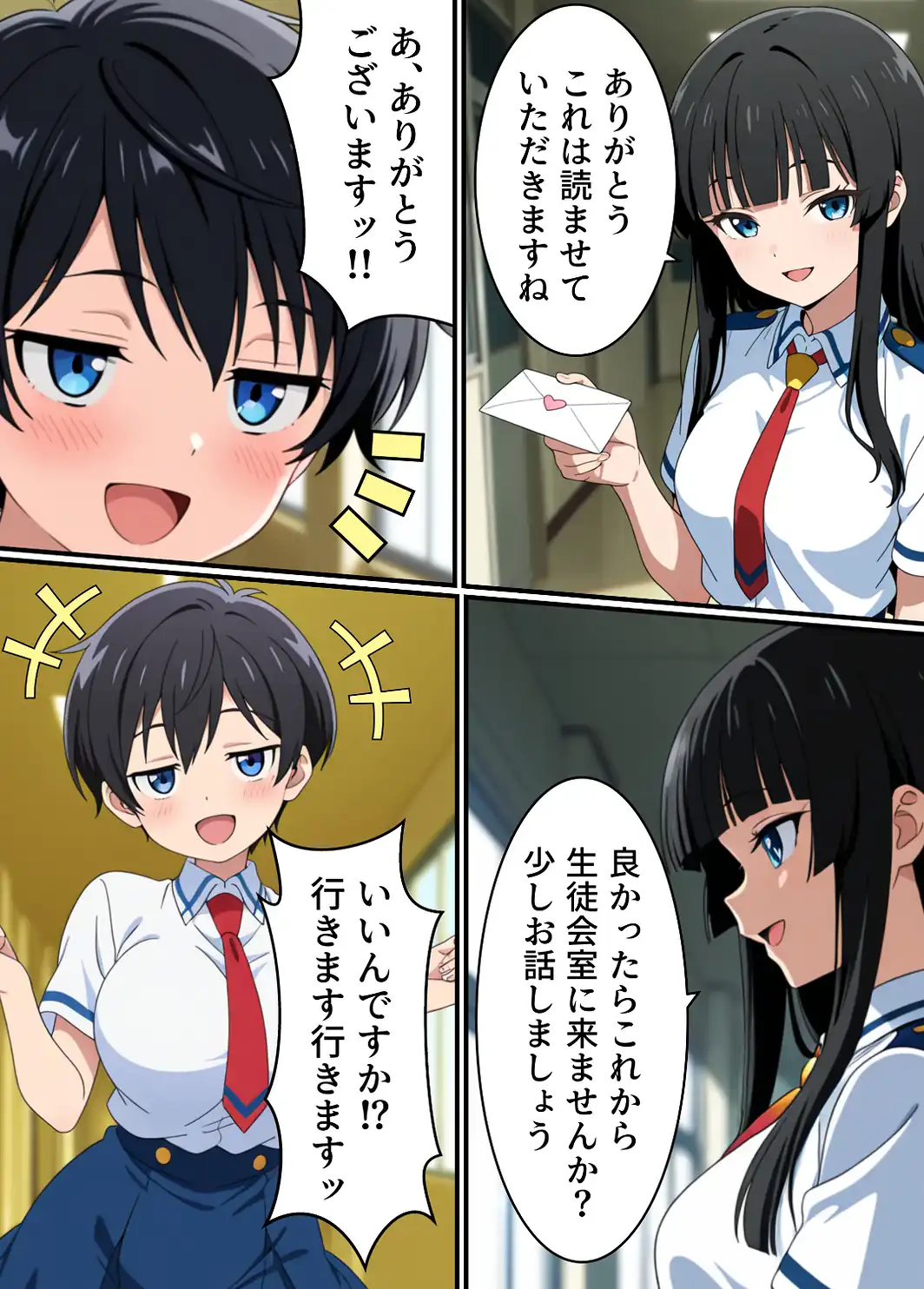寄生チ〇ポを感染（うつ）されたので後輩と友達をペットにする【白抜き修正版】-サンプル画像7
