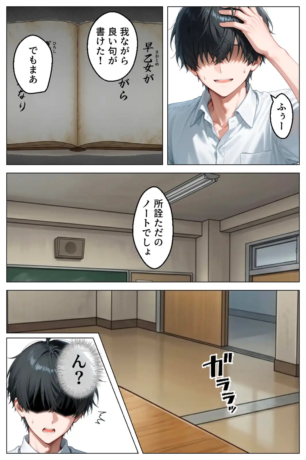 童貞の僕が催●ノートで一軍ギャルと3P！？絶頂生ハメSEXした話【白抜き修正版】-サンプル画像13
