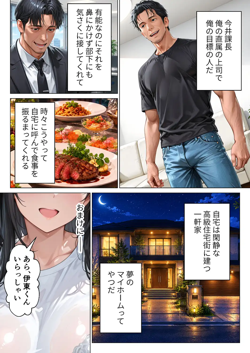 昇進を賭けて種なし上司の清楚妻と本気で種付けセックスします！【モザイク版】-サンプル画像3