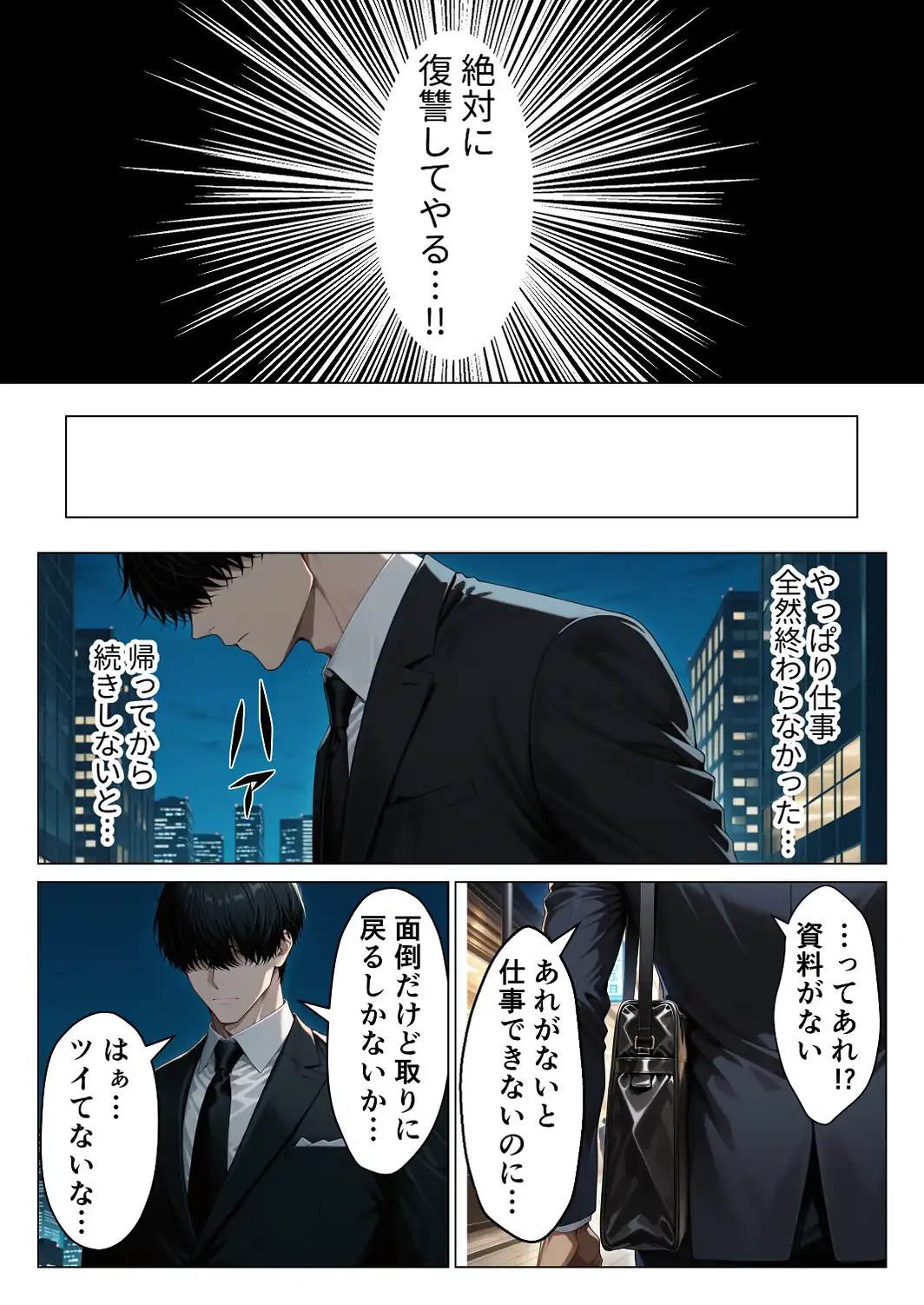 パワハラ人妻上司を俺のデカチンで完堕ちさせたら見られて興奮する変態痴女になった話【モザイク版】-サンプル画像6