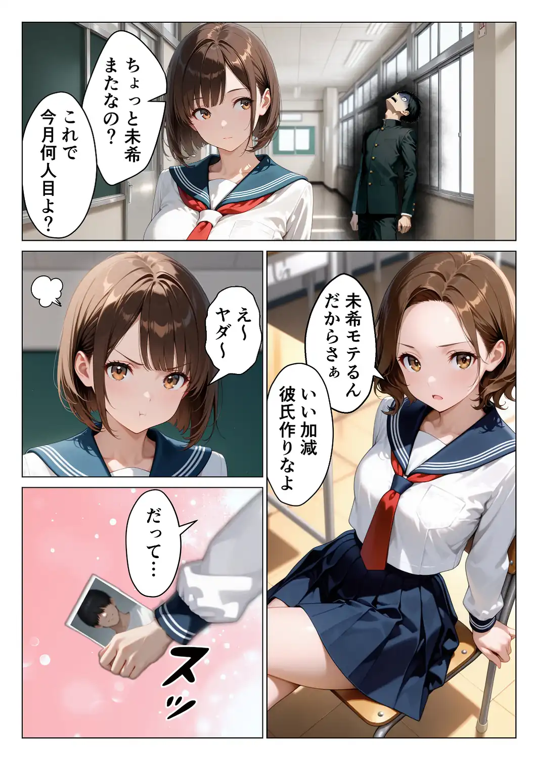 俺のことが大好きな爆乳妹と生ハメしたら中出しあまあまセックスに発展した話【モザイク版】-サンプル画像2