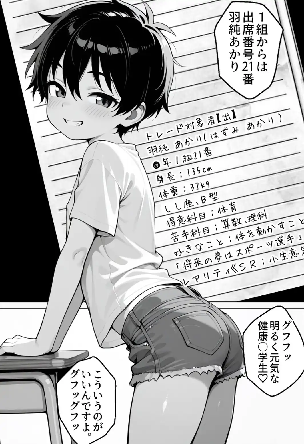 絶望のクラス替え〜種付けスワッピング教室【あかり・ましろ編】【モザイク版】-サンプル画像6
